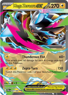 Mega Zeraora ex [Double Rare] 027/084 - Pitch Black