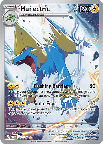 Manectric [Illustration Rare] 089/084 - Pitch Black