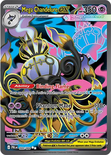 Mega Chandelure ex [Ultra Rare] PBL 099/084 - Pitch Black