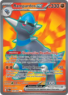Rampardos ex [Ultra Rare] 100/084 - Pitch Black
