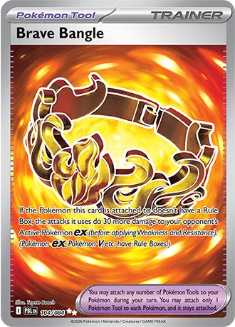 Brave Bangle [Ultra Rare] #104/084 - Pitch Black