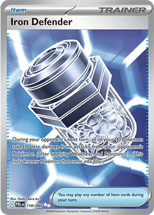 Iron Defender [Ultra Rare] PBL 110/084 - Pitch Black