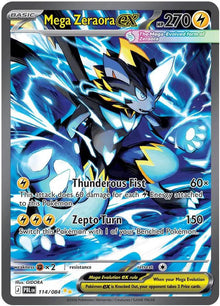 Mega Zeraora ex [Special Illustration Rare] PBL 114/084 -  Pitch Black