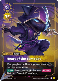 Yordle, Kennen - Heart of the Tempest [Rare] #155/166 - Vendetta