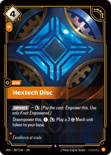 /Hextech Disc [Rare] #087/166 - Vendetta