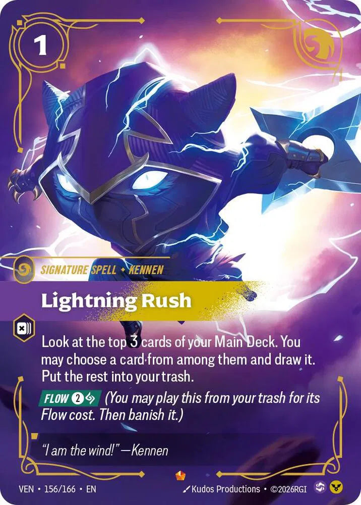 Lightning Rush [Epic] VEN 156/166 - Vendetta