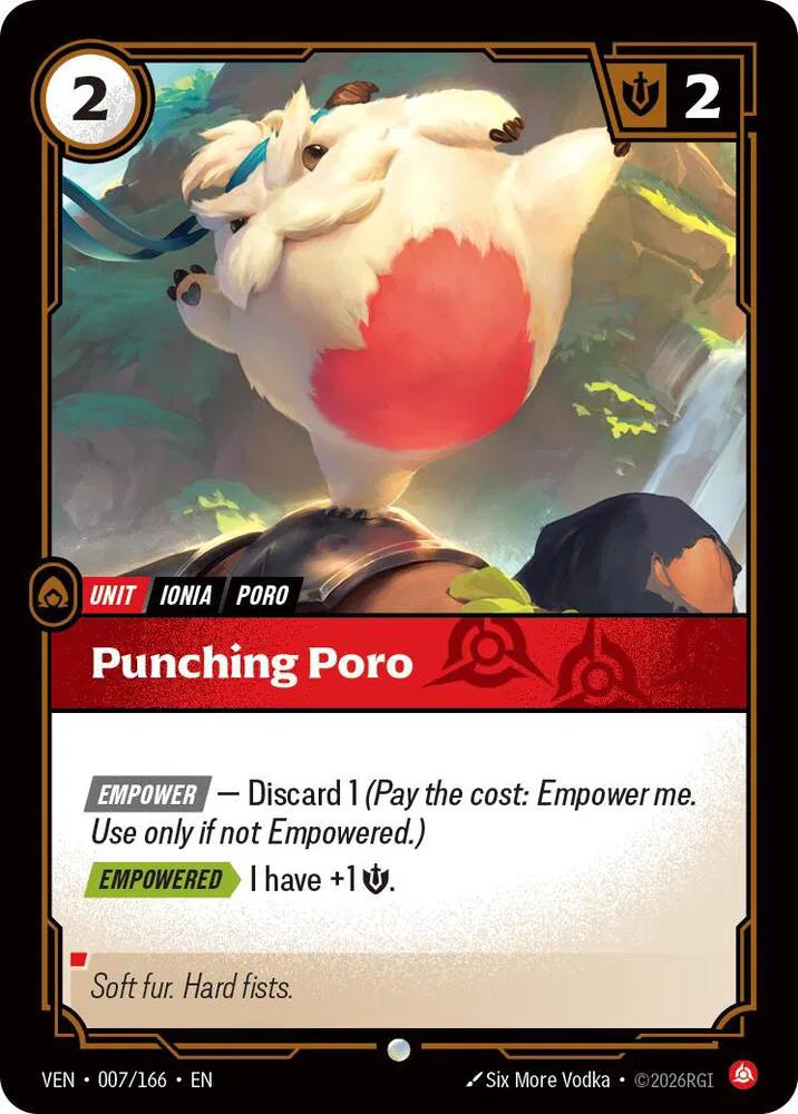 Punching Poro [Common] #007/166 - Vendetta