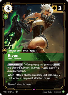 Riven, Shattered [Rare] #041/166 - Vendetta