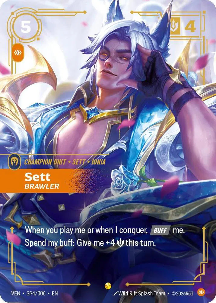 Sett, Brawler [Alternate Art] SP4/006 - Vendetta