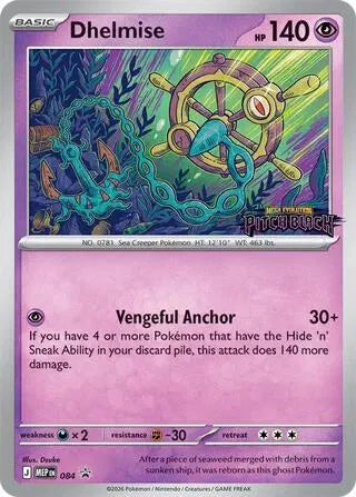 Dhelmise [Stamped Promo] MEP 084 - Mega Evolution Promos