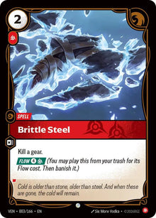 Brittle Steel [Common] #003/166 - Vendetta