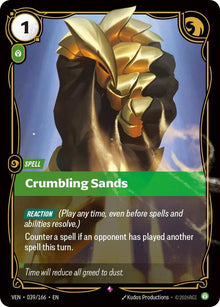 Crumbling Sands [Rare] #039/166 - Vendetta