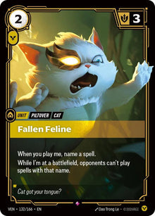 Fallen Feline [Rare] #132/166 - Vendetta