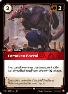 Forsaken Baccai [Common] #005/166 - Vendetta