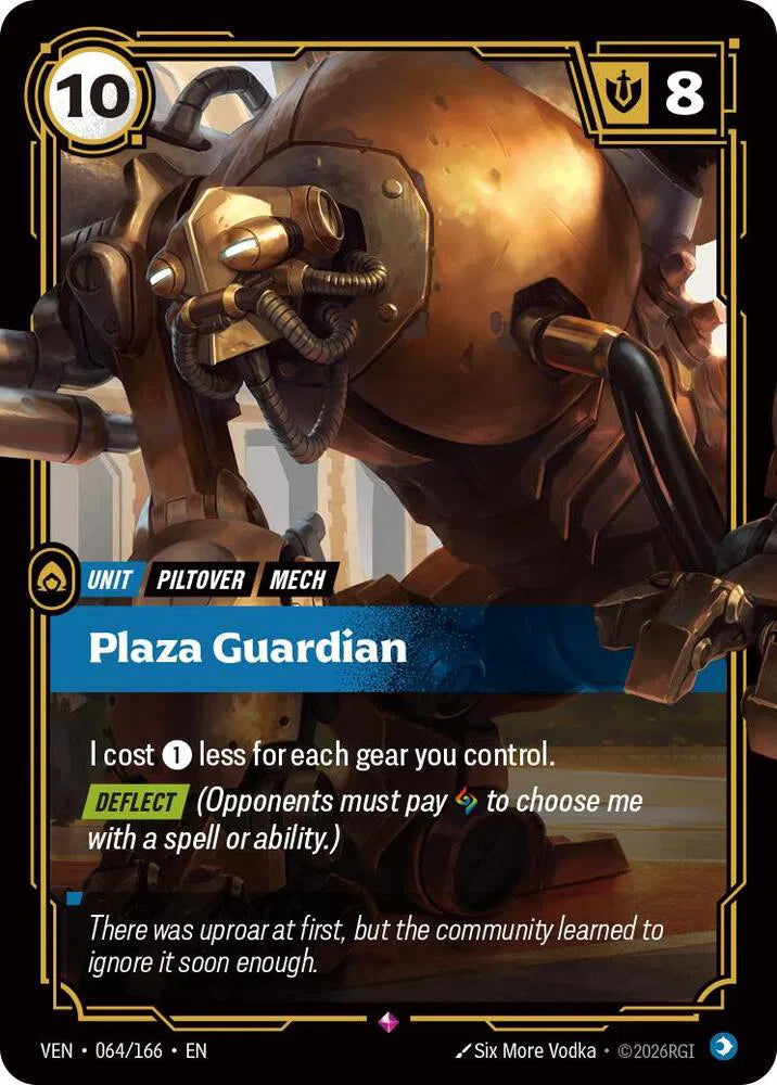 Plaza Guardian [Rare] #064/166 - Vendetta