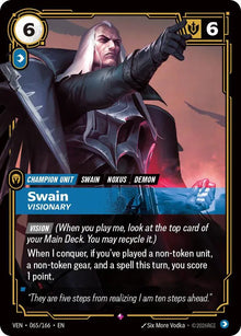 Swain, Visionary [Rare] #065/166 - Vendetta