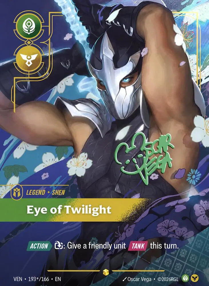 Shen - Eye of Twilight [Signature] VEN 193*/166 - Vendetta Showcase