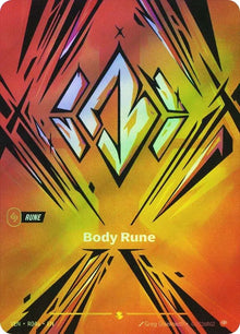 Body Rune [Alternate Art] R04a - Vendetta Showcase