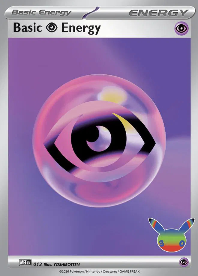 Basic Psychic Energy) [Mega Evolution Energies] MEE 013 - 30th Celebration