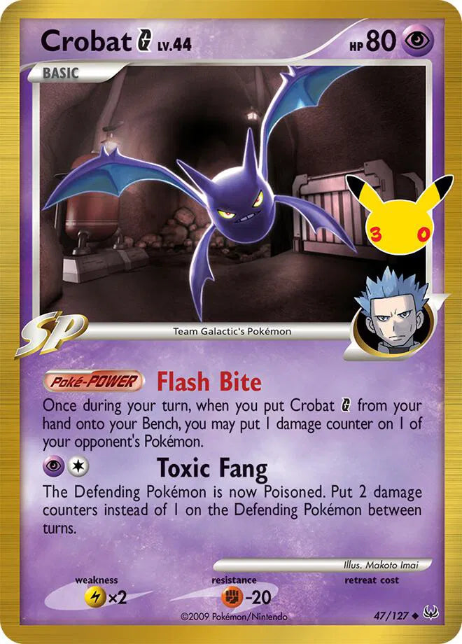 Crobat G LV.44 [Classic Collection] 30C 47/127 - 30th Celebration: Classic Collection