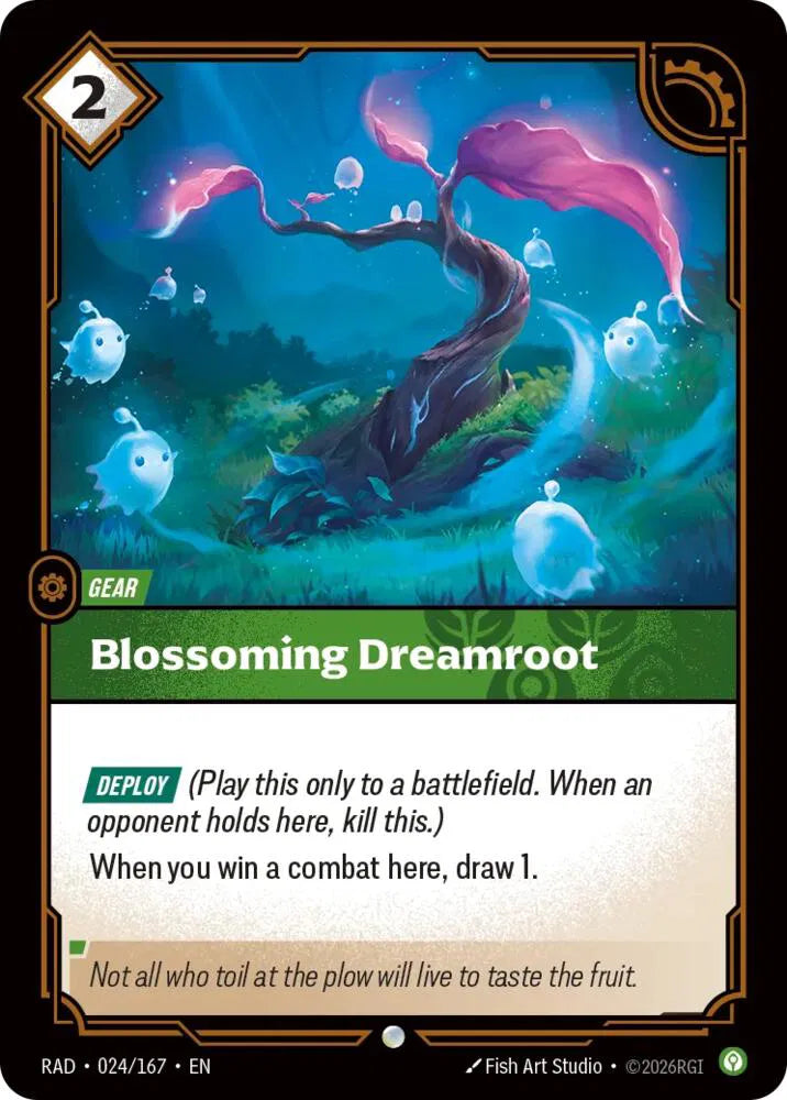 Blossoming Dreamroot [Common] #024/167 - Radiance