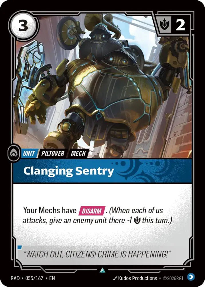 Clanging Sentry [Uncommon] #055/167 - Radiance