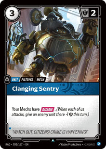 Clanging Sentry [Uncommon] #055/167 - Radiance