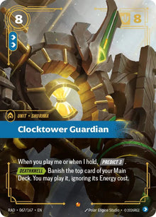 Clocktower Guardian [Epic] #067/167 - Radiance