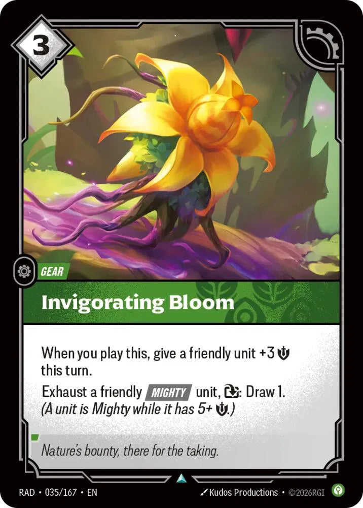Invigorating Bloom [Uncommon] #035/167 - Radiance