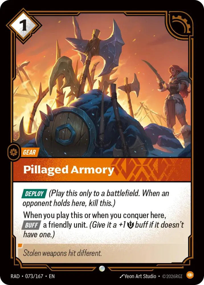 Pillaged Armory [Common] #073/167 - Radiance