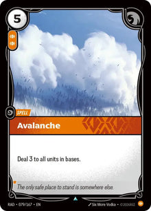 Avalanche [Uncommon] #079/167 - Radiance