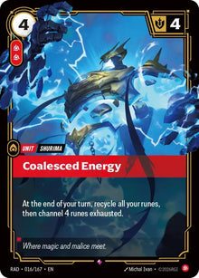 Coalesced Energy [Rare] #016/167 - Radiance