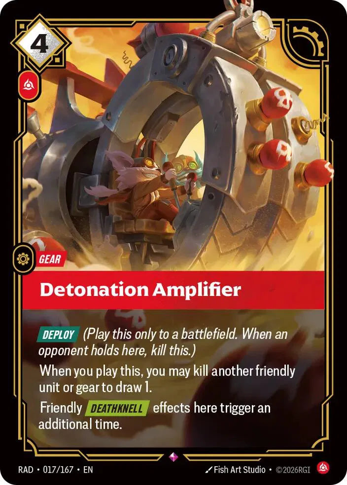 Detonation Amplifier [Rare] #017/167 - Radiance