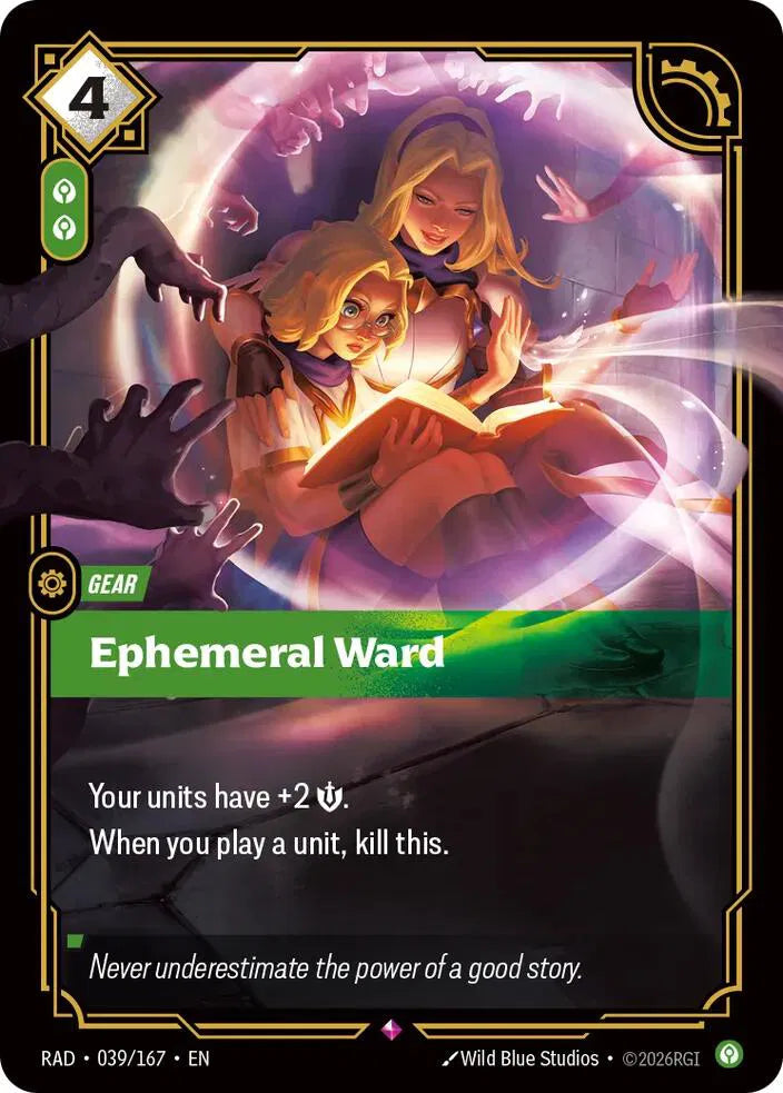 Ephemeral Ward [Rare] #039/167 - Radiance