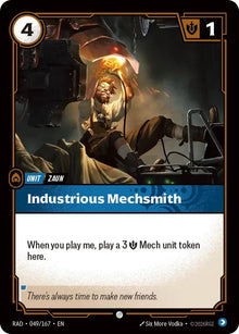 Industrious Mechsmith [Common] #049/167 - Radiance