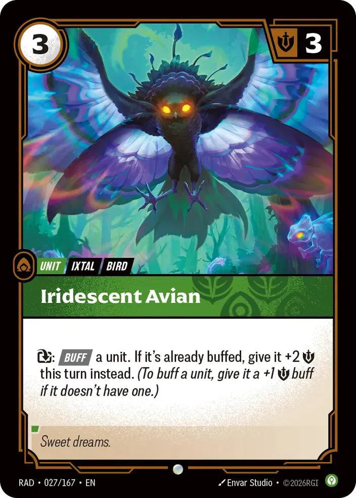 Iridescent Avian [Common] #027/167 - Radiance