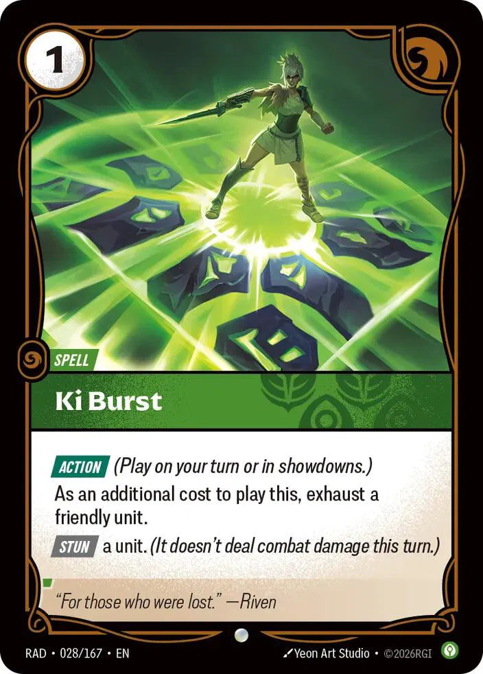 Ki Burst [Common] #028/167 - Radiance