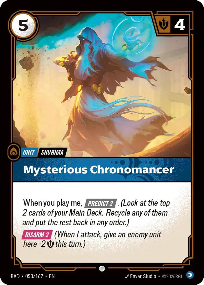 Mysterious Chronomancer [Common] #050/167 - Radiance