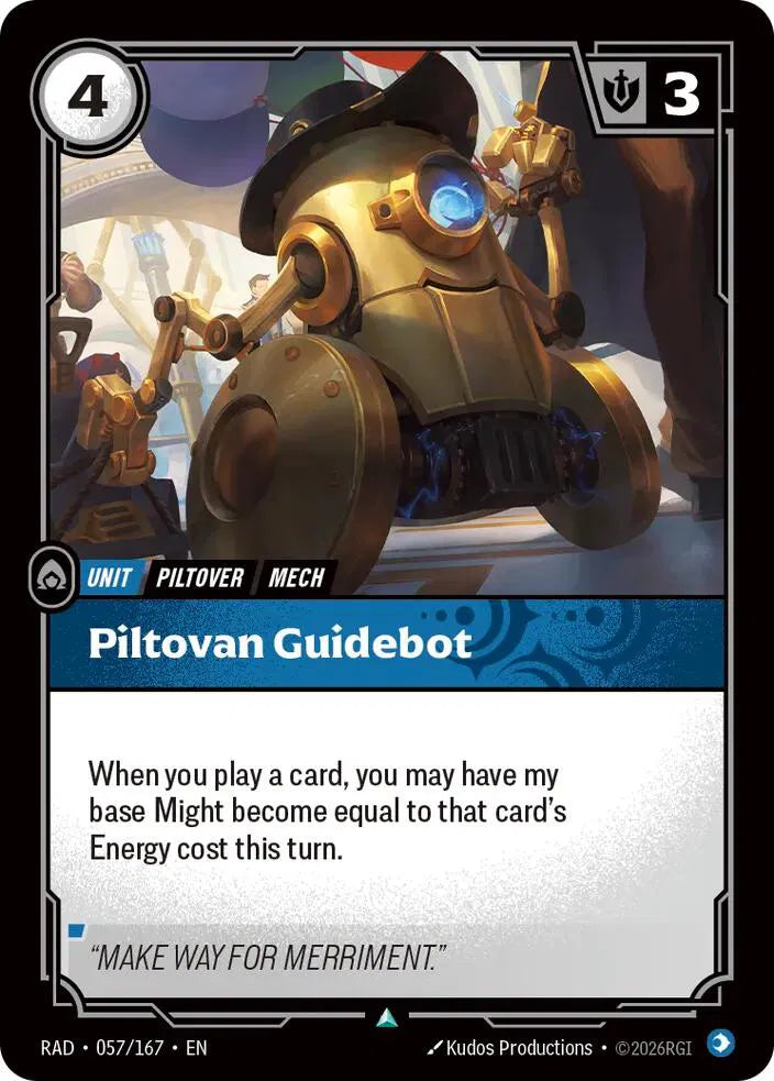 Piltovan Guidebot [Uncommon] #057/167 - Radiance