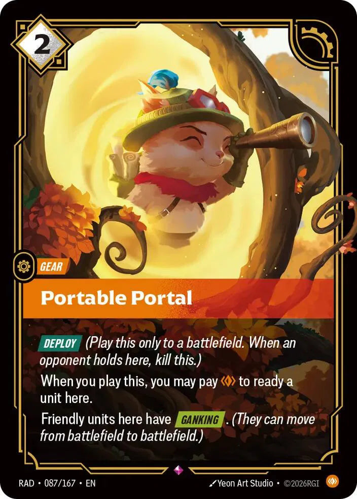 Portable Portal [Rare] #087/167 - Radiance