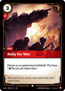 Rally for War [Common] #007/167 - Radiance