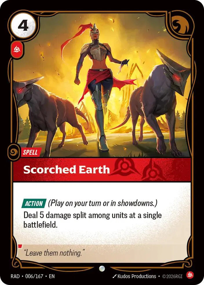 Scorched Earth [Common] #006/167 - Radiance
