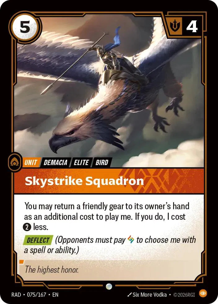 Skystrike Squadron [Common] #075/167 - Radiance