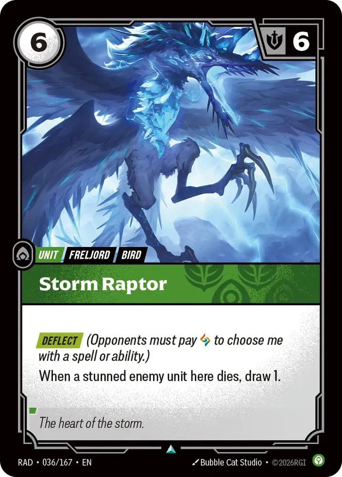 Storm Raptor [Uncommon] #036/167 - Radiance