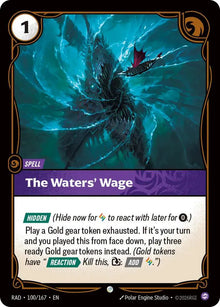 The Waters' Wage [Common] #100/167 - Radiance