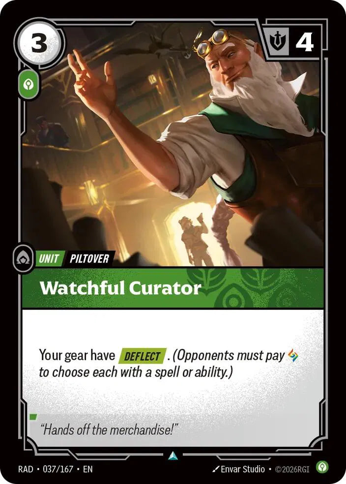 Watchful Curator [Uncommon] #037/167 - Radiance