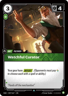 Watchful Curator [Uncommon] #037/167 - Radiance