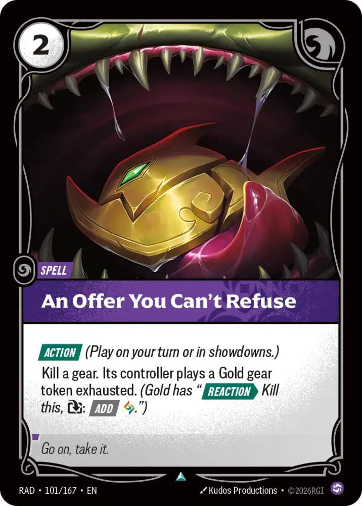 An Offer You Can't Refuse [Uncommon] #101/167 - Radiance