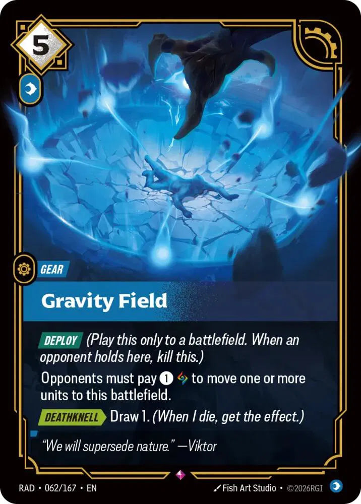 Gravity Field [Rare] #062/167 - Radiance