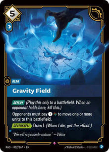 Gravity Field [Rare] #062/167 - Radiance
